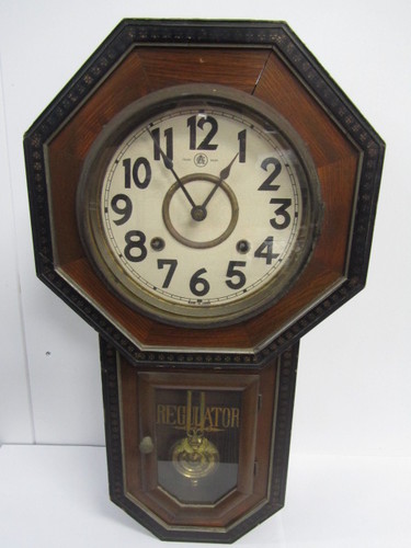 【TRADE MARK】ボンボン時計◆ゼンマイ◆古時計/柱時計◆レトロ◆コレクション