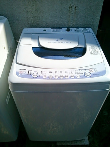 TOSHIBA 6.0Kg 全自動洗濯機　風乾燥機付２００８年製　格安♪　今なら配達・設置可