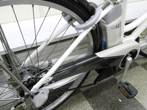 [759]YAMAHA PASCITY　ヤマハ パスシティ　電動アシスト自転車　26ンチ　3段変速　アルミフレーム　BAA自転車安全基準適合　ホワイト