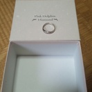 ［終了しました］プラチナ　ピンクドルフィンダイヤモンドリング