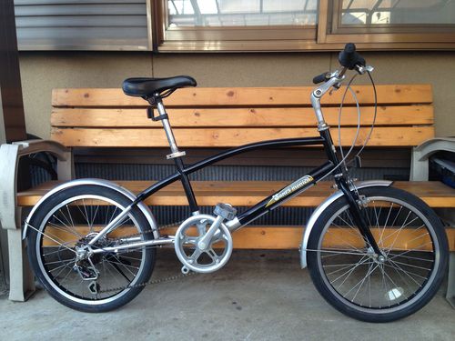 【販売済】【173】小径車　２０インチ　６段ギヤ【7500円】