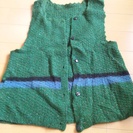 緑のセーター　ベスト