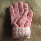 可愛いピンクの手袋　【新品未使用・送料込み】