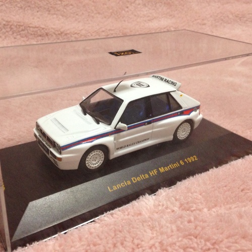 IXO製　ランチアデルタ　インテグラーレ　４台セット（１：４３） IXO製 ランチアデルタ インテグラーレ 4台セット（1：43）