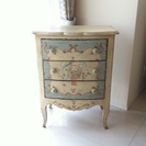 (終了)【美品】★シャビーシックで人気のkinoのチェスト★　kino SHABBY CHIC