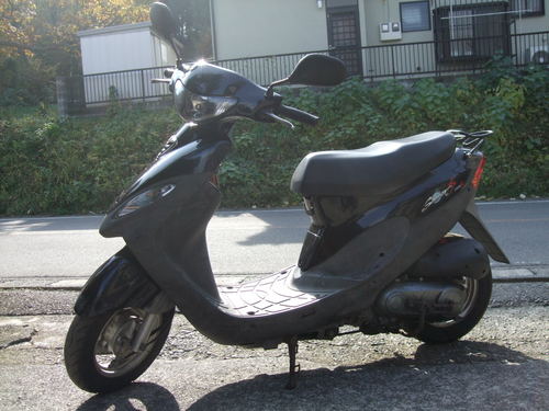終了)安い原付 スーナー 25000円 黒 - 神奈川県のバイク