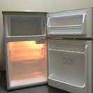 ハイアール冷凍冷蔵庫　86L　あげます。