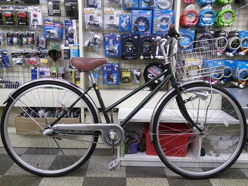 920]中古自転車 シティサイクル 27インチ 外装6段変速 オートライト  