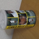 松岡修造さんの写真ラベル缶入りテニスボール