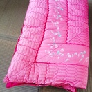 コタツ布団 新古品 正方形 優しいピンク色