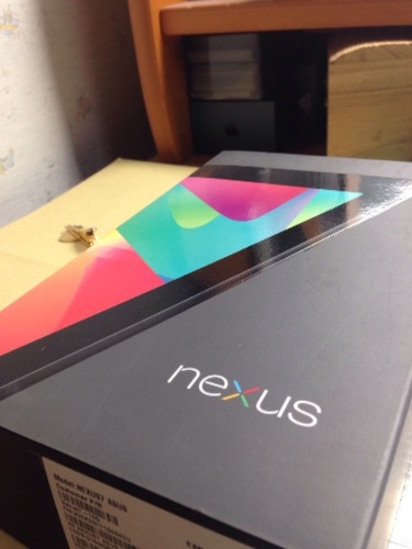 nexus7本体他、ケースとキーボード