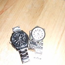 メンズ腕時計　中古品２個セット