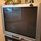 HITACHI 29型フラットブラウン管テレビ