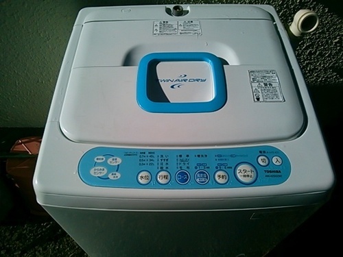 TOSHIBA 4.2Kg 全自動洗濯機　風乾燥機付２０１０年製　格安♪　今なら配達・設置可
