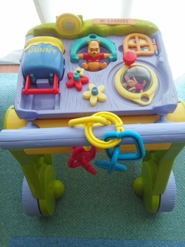 済 ベビー玩具タカラトミー くまのプーさんよくばりジムウォーカー 中古メロンパンナの袋 自己紹介をご覧下さい 南浦和のベビー用品 おもちゃ の中古あげます 譲ります ジモティーで不用品の処分