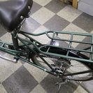 [935]自転車　マルキン　ミニベロ　小径車　20インチ　6段変速　オートライト　BAA自転車安全基準適合　グリーン