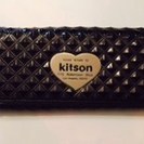  ≪終了≫【Kitson】 キトソンの黒の財布 （未使用品）