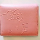≪終了≫【Kitty】 淡いサクラ色の財布 USED
