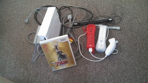 【Wii&ソフト】ゼルダの伝説スカイウォードソードがすぐに遊べる【１万円】