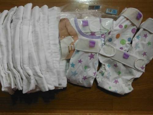 バンビーノミオ布おむつセットつけ置き洗いバケツ付 Ftakako26 十条のベビー用品 おむつ トイレ用品 の中古あげます 譲ります ジモティーで不用品の処分
