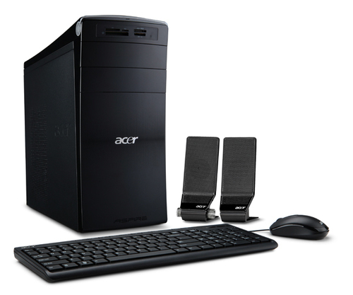 Acer Aspire AM3450/8コア/メモリ12G/Windows 7 Home Premium 64bit/超省電力/超静音
