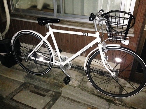 ---一旦お問い合わせを停止します---美品！ブリジストン自転車　オプションカゴ\u0026カギ付き