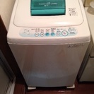 洗濯機、東芝、2010年製、説明書あり