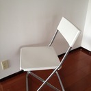 SOLD: IKEA 折りたたみ椅子　2脚1000円