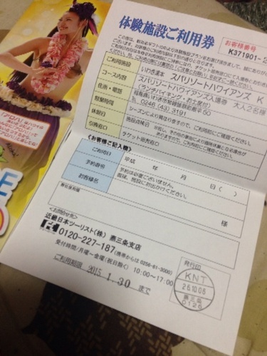 60割引即日発送 ハワイアンアンズスパ チケット 限定特別再生産品 Kmctartskuttippuram Org