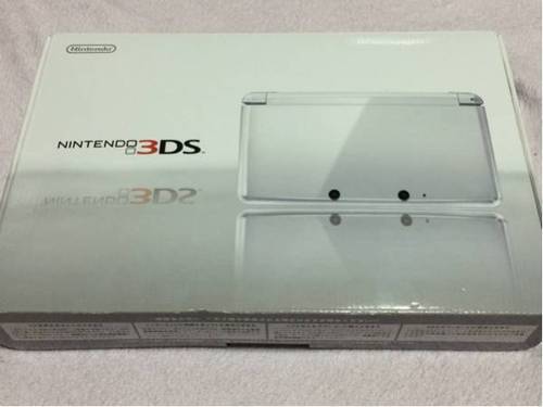 【受付終了】【新品未使用】任天堂3DS 本体 ホワイト