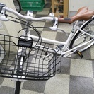 [1164]ブリヂストン　ビレッタ　シティサイクル　27インチ　6段変速　ホワイトフラッシュ2LEDオートライト　時計一体型ハンドルポスト　BAA自転車安全基準適合　状態良好　ホワイト