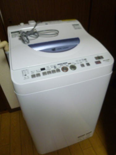 商談中★SHARP Ag＋イオン 5,5kg ES-TG55L　2012年　除菌・防臭コート