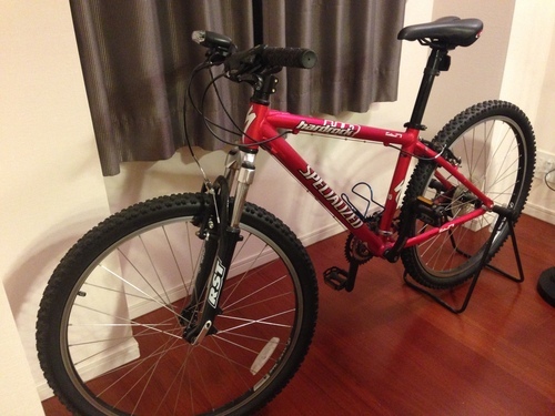 【美品】MTB　マウンテンバイク　スペシャライズド/ＳＰＥＣＩＡＬＩＺＥＤ　ＨＡＲＤＲＯＣＫ