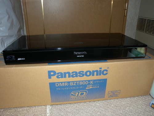 ★Panasonic 2TB 4番組同時録画 D端子付 DMR-BZT800-K 美品 ブルーレイレコーダー