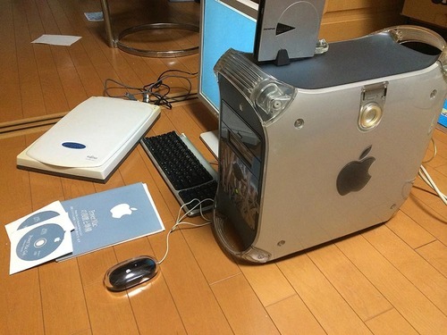 PowerMac G4 AGP 500MHz OS9起動可（本体）