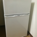 【終了】Haier(ハイアール) 2ドア冷蔵庫 （91L） 