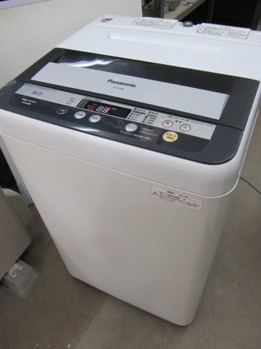 【パナソニック】洗濯機◆５ｋｇ◆２０１３年製◆NA-F50B6◆白/ホワイト