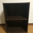 【終了】0円 2段ボックス  収納棚