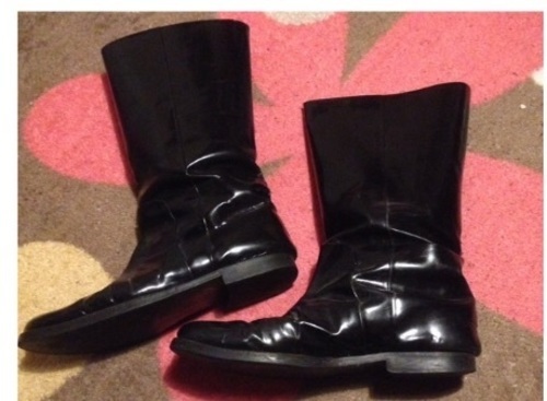 スナオクワハラsunaokuwaharaエナメル花柄ロングブーツl24 5 ぴろん 立川の靴 ブーツ の中古あげます 譲ります ジモティーで不用品の処分