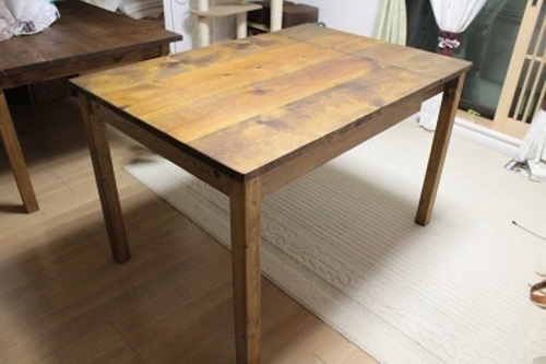 【あげます】高さ80cmの木製 伸縮（折りたたみ） テーブル (いちこ) 町屋のテーブルの中古あげます・譲ります｜ジモティーで不用品の処分