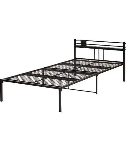 ニトリの黒いシングルパイプベッド コンセント付 ななしさん 明大前のベッド シングルベッド の中古あげます 譲ります ジモティーで不用品の処分