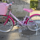 女の子用　自転車