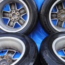値段交渉有!!　夏タイヤ/純正アルミ(16インチ、6.5Ｊ  215/65Ｒ16)セット日産エクストレイル等（NT30)