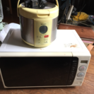 炊飯器と電子レンジ