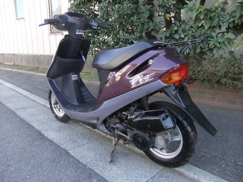 ホンダ スーパーディオ AF27 実働車 バッテリー新品