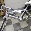 603]中古自転車 クロスバイク 700×28c 6段変速 Vブレーキ ホワイト