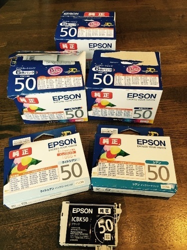 純正EPSON(50)インクカートリッジ18本