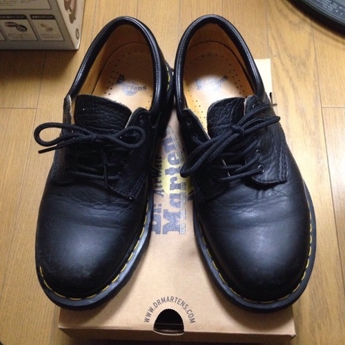 Dr.Martens ドクターマーチン メンズ レザー シューズ ブラック