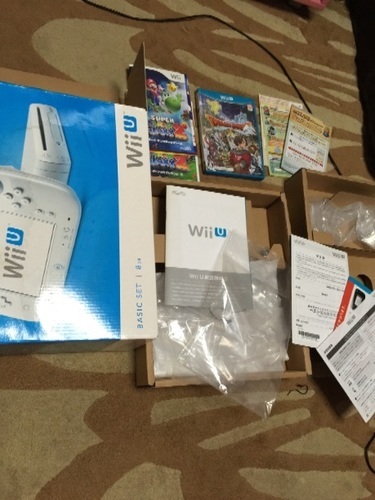 ありがとう売り切れです(⌒▽⌒)任天堂Wii-Uベーシックオプションセット美品中古♡