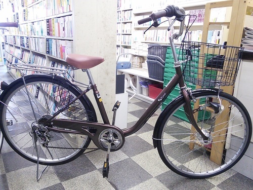 1157]中古自転車 ママチャリ 26インチ 外装6段変速 LEDオートライト